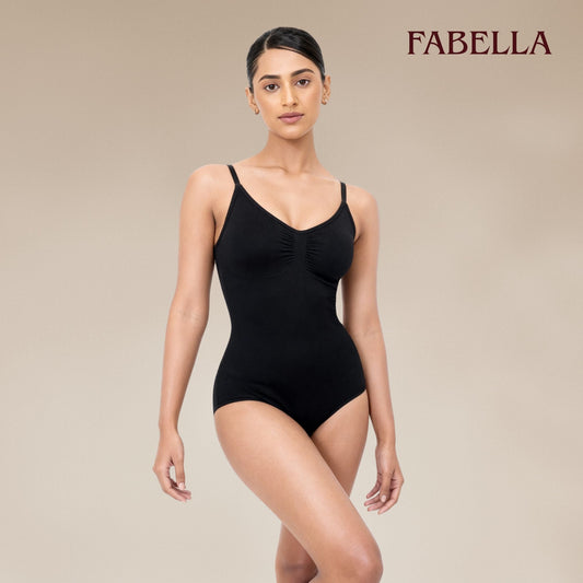 Snatched Bodysuit Body Shaper - Black