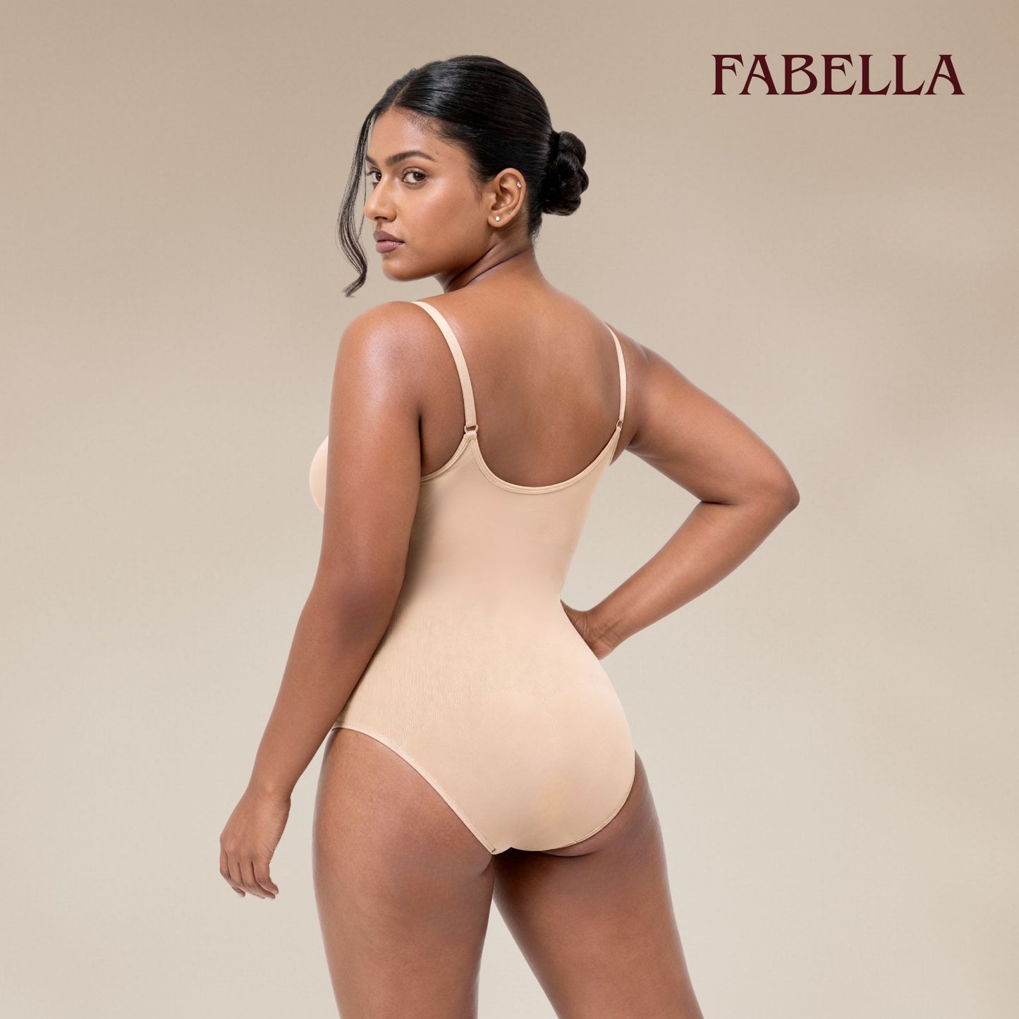 Snatched Bodysuit Body Shaper - Beige