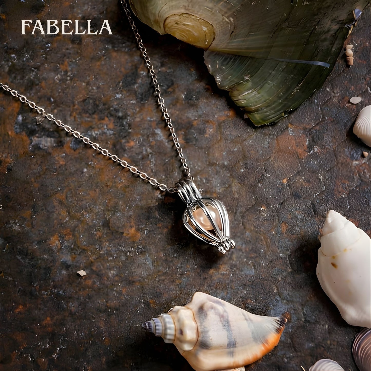 Pearl Oyster Necklace Valentine Gift Set