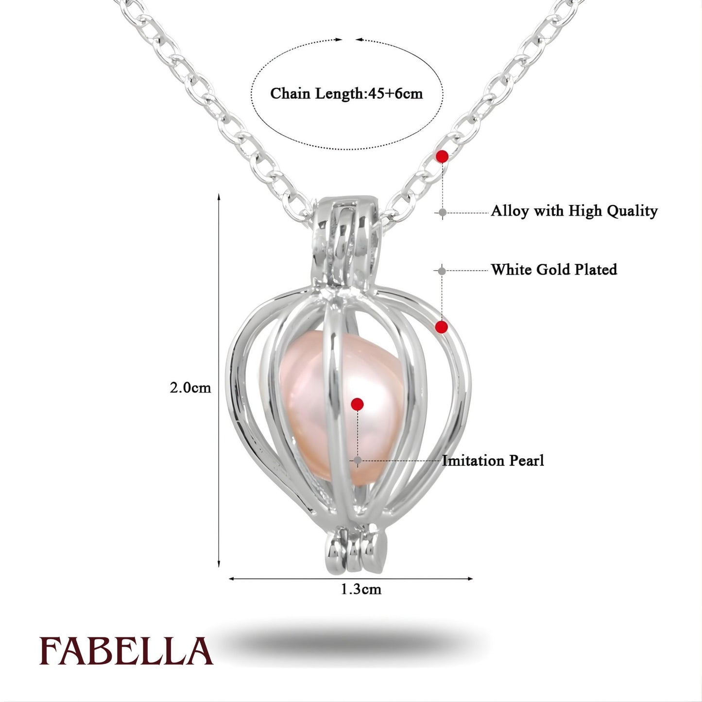 Pearl Oyster Necklace Valentine Gift Set