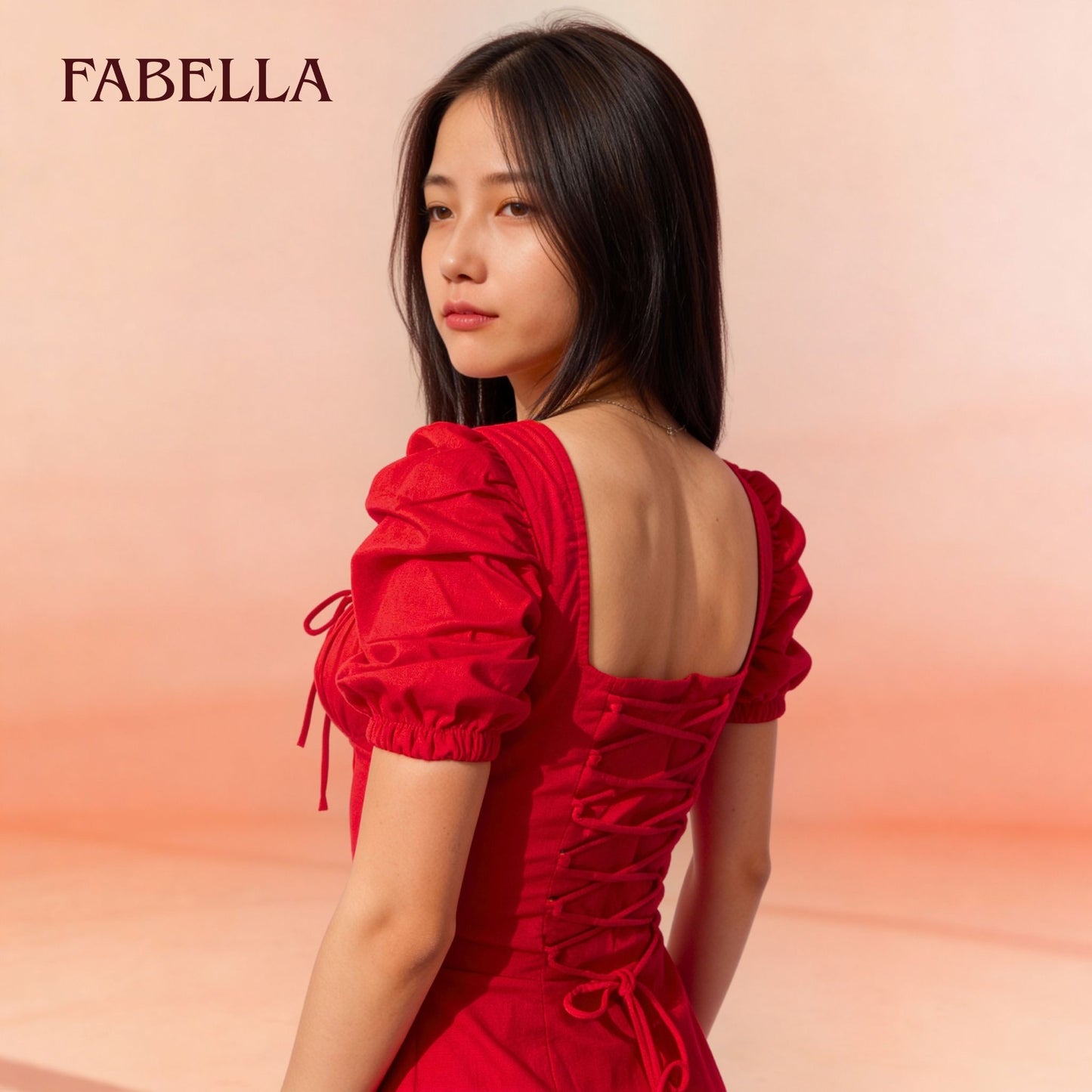 Classic Red Bustier Sundress