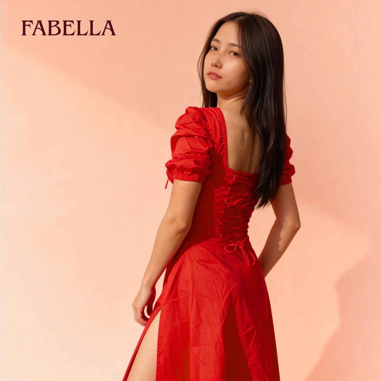 Classic Red Bustier Sundress