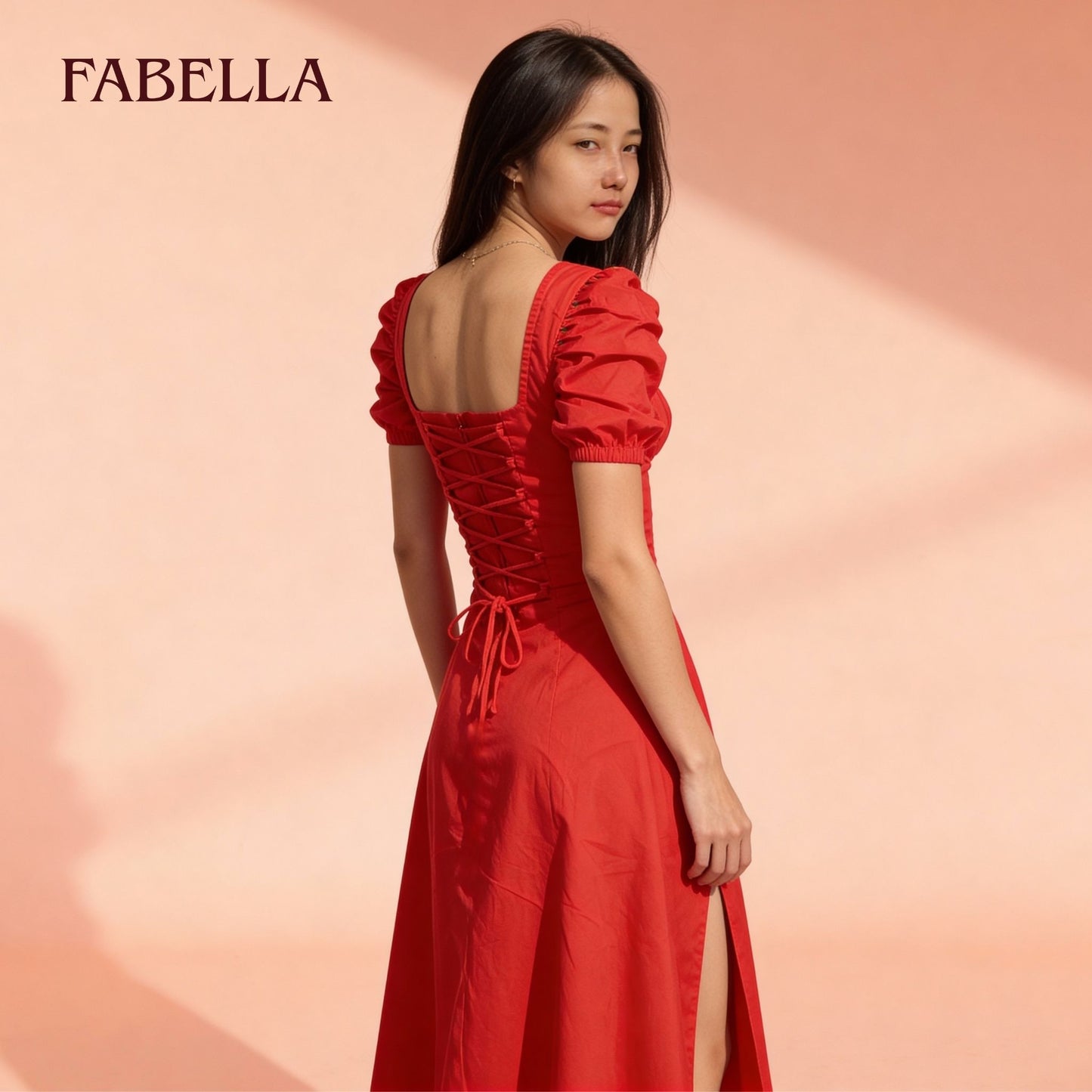 Classic Red Bustier Sundress